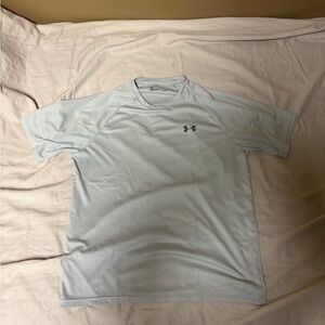 Under Armour Men's Light Gray Short Sleeve Tee